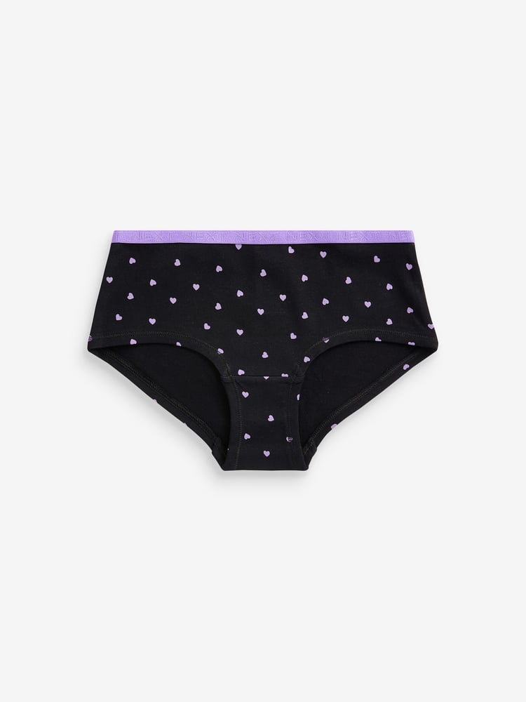 Grey/White/Black Bright Prints Briefs 7 Pack (2-16yrs) - Image 2 of 10 Grey/White/Black Bright Prints Briefs 7 Pack (2-16yrs) - Image 2 of 10