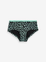 Grey/White/Black Bright Prints Briefs 7 Pack (2-16yrs) - Image 5 of 10