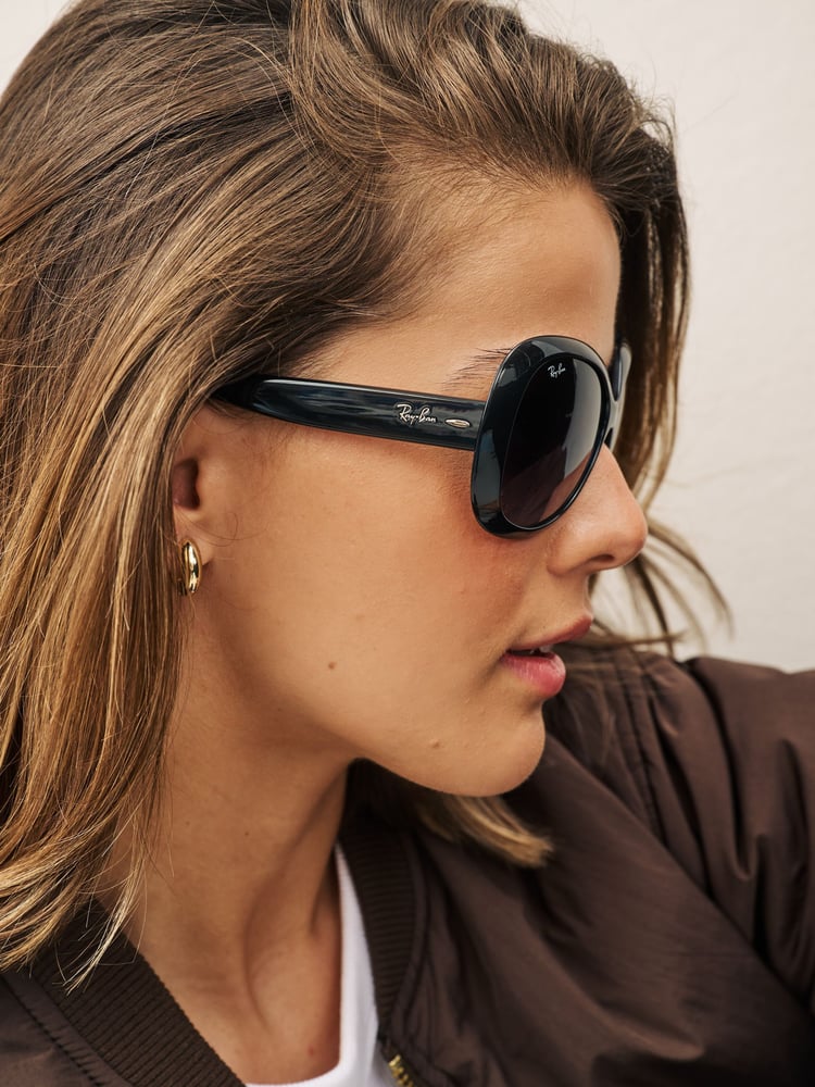 Schwarz - Ray-Ban® Jackie Ohh II Oversize-Sonnenbrille - Bild 14 von 14