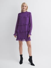 Florere Tiered Mini Dress - Image 1 of 5