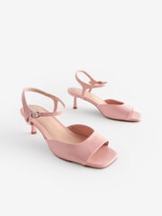 Nude Forever Comfort® Low Simple Sandals - Image 1 of 6