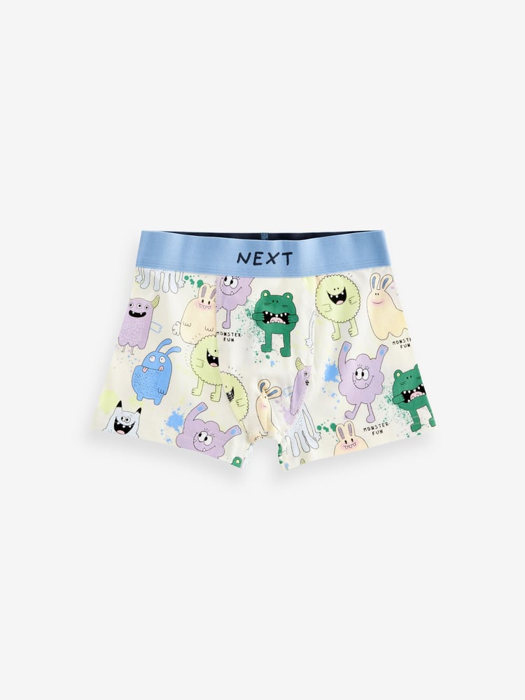 Purple Monster Trunks 5 Pack (1.5-16yrs) - Image 2 of 8 Purple Monster Trunks 5 Pack (1.5-16yrs) - Image 2 of 8