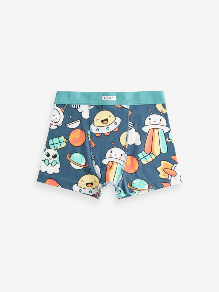Fun Transport Soft Waistband Trunks 7 Pack (1.5-10yrs) - Image 2 of 11 Fun Transport Soft Waistband Trunks 7 Pack (1.5-10yrs) - Image 2 of 11