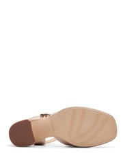 Clarks Natural Suede Ritzy 75 Rae Sandals - Image 6 of 6