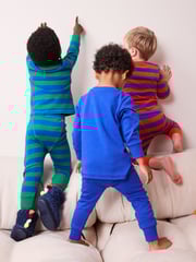 Multi Bright Animal 3 Pack Snuggle Pyjamas (9mths-8yrs) - Image 3 of 12