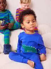 Multi Bright Animal 3 Pack Snuggle Pyjamas (9mths-8yrs) - Image 4 of 12