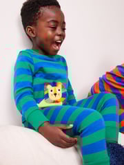 Multi Bright Animal 3 Pack Snuggle Pyjamas (9mths-8yrs) - Image 5 of 12