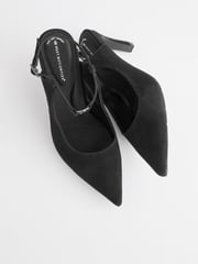 Black Regular/Wide Fit Forever Comfort® With Motionflex Hardware Point Toe Heels - Image 8 of 11