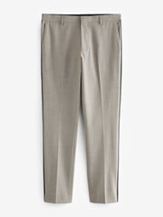 Stone Natural Slim Tuxedo Suit Trousers - Image 6 of 10