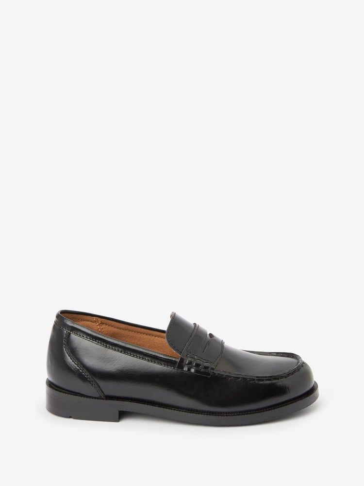 Black Leather Loafers - Image 2 of 4 Black Leather Loafers - Image 2 of 4
