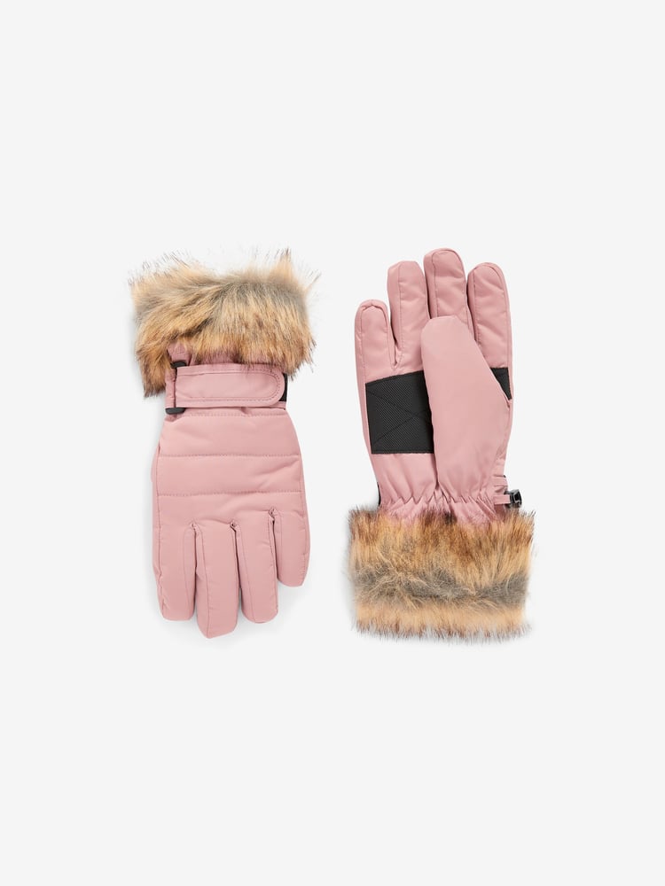 Pink Ski Gloves 1 Pack (3-16yrs) - Image 1 of 1