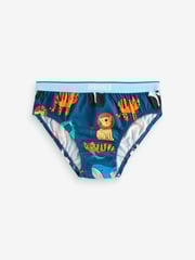 Bright Animals Cotton Briefs 7 Pack (1.5-10yrs) - Image 4 of 11