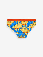 Bright Dinosaur Cotton Briefs 7 Pack (1.5-10yrs) - Image 4 of 10