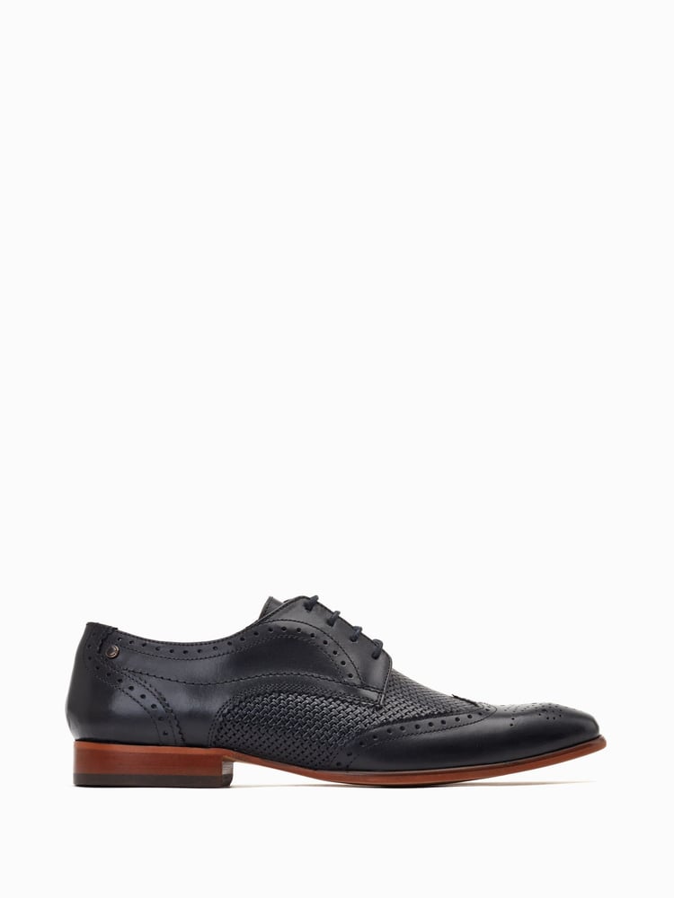 Base London Falcone Lace Up Brogue Shoes - Image 1 of 6