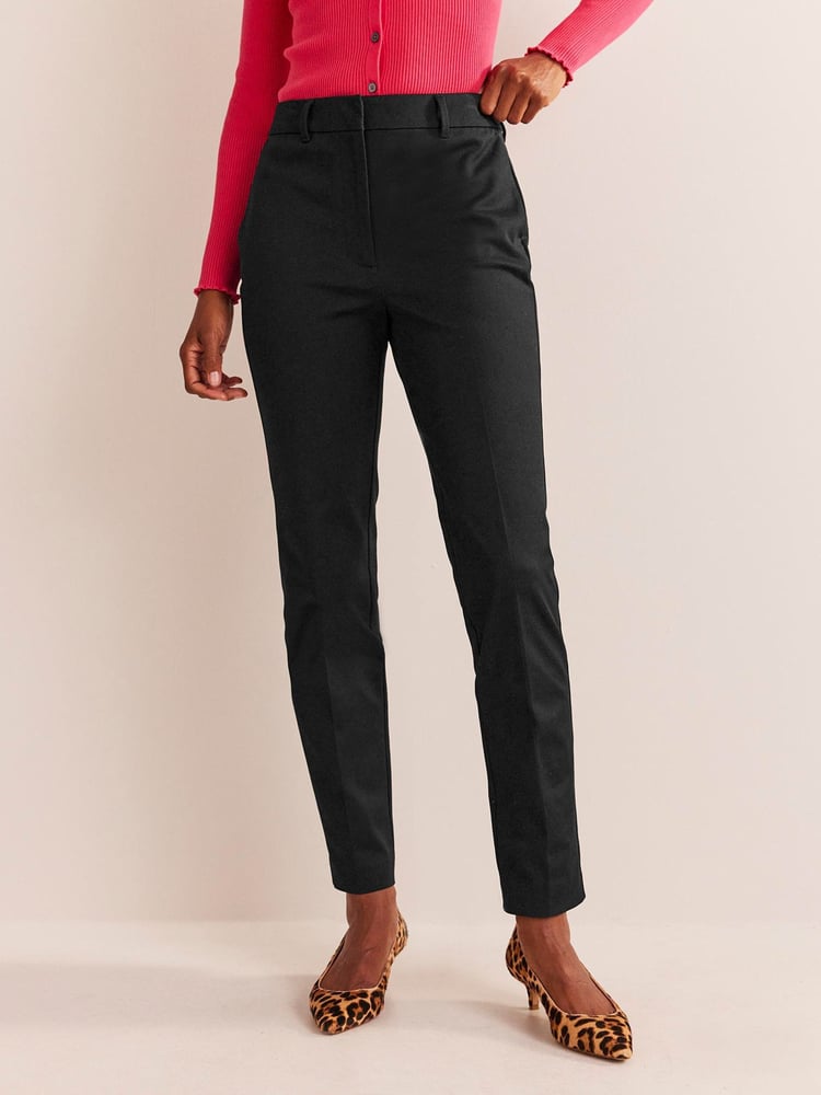 Boden Black Highgate Bi-Stretch Trousers - Image 1 of 5
