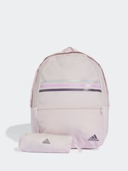 Pink - Adidas Classic Horizontal 3-Streifen Rucksack - Bild 3 von 6