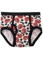 Character Silver Spiderman 100% Cotton Briefs Packs of 5 - Image 3 of 5