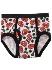 Character Silver Spiderman 100% Cotton Briefs Packs of 5 - Image 5 of 5
