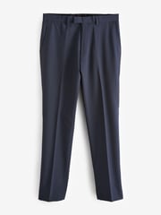 Navy Blue Slim Fit Tuxedo Suit Trousers - Image 1 of 4