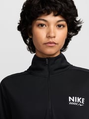 Nike Black Pacer Half Zip Long Sleeve Running Top - Image 4 of 8