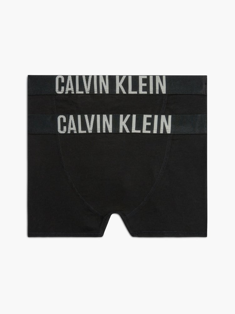 Calvin Klein Black Intense Power Boys Trunks 2 Pack - Image 1 of 3