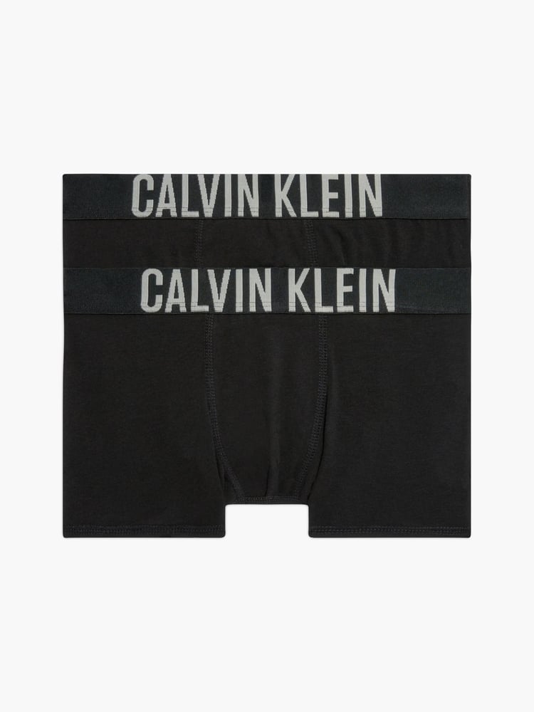 Calvin Klein Black Intense Power Boys Trunks 2 Pack - Image 3 of 3
