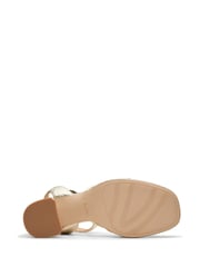 Clarks Gold Suede Ritzy75 Faye Sandals - Image 11 of 11