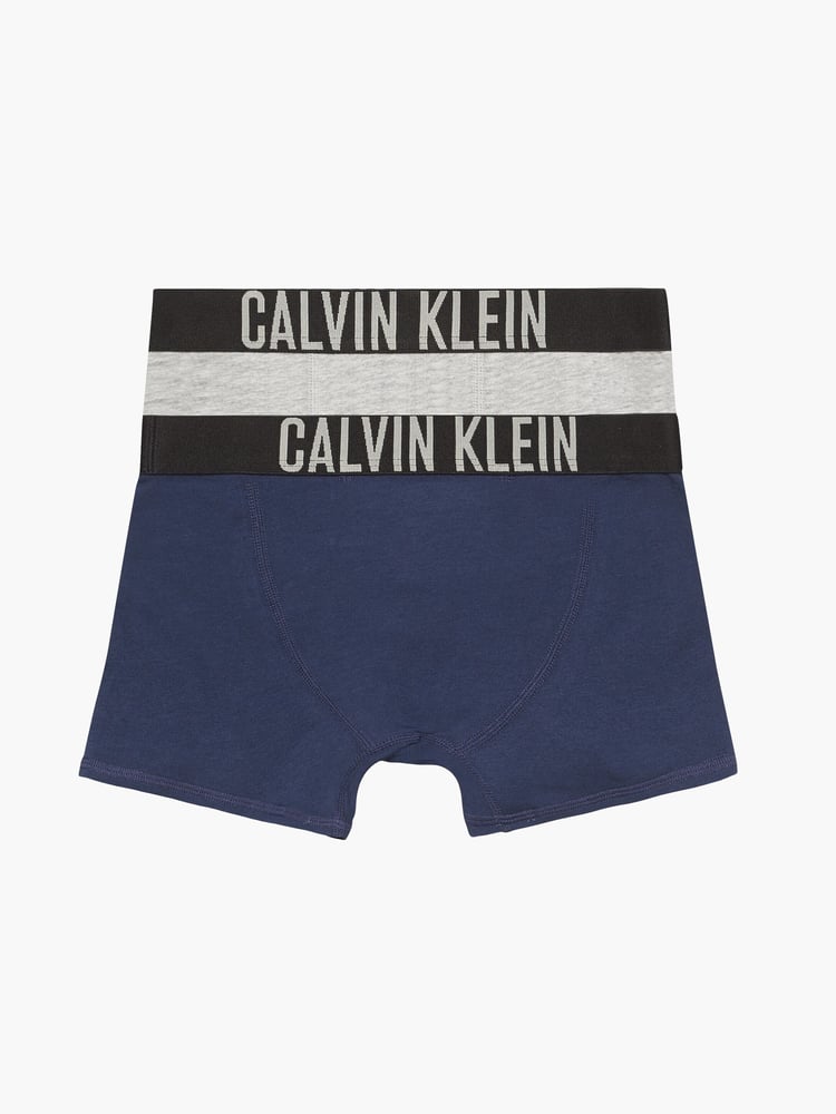 Calvin Klein Blue Intense Power Boys Trunks 2 Pack - Image 2 of 2