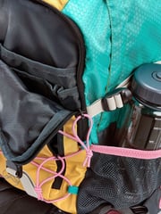 Orange Colourblock Next Active Sports 30L Hiking Bag With Waterproof Cover - Image 9 of 12