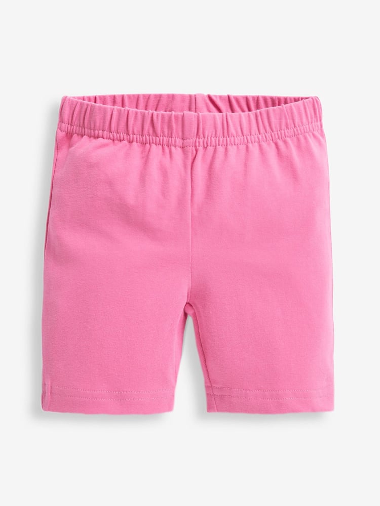 JoJo Maman Bébé Summer Ditsy Pink Floral 2-Pack Shorts - Image 2 of 5