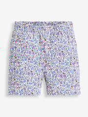 JoJo Maman Bébé Summer Ditsy Pink Floral 2-Pack Shorts - Image 3 of 5