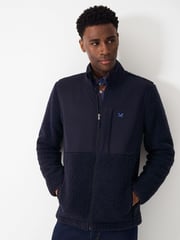 Crew Clothing Dittisham Borg Zip Fleece - Image 4 of 4