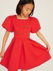 Baker by Ted Baker Embossed Scuba Dress - Image 4 of 11