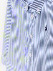 Polo Ralph Lauren Blue/White Baby Stripe Oxford Shirt - Image 3 of 3