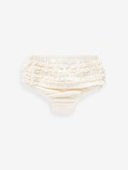 Cream 100% Cotton Baby Knickers 3 Pack (0mths-2yrs) - Image 3 of 4