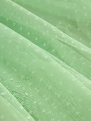 Green Mesh Party Dress (3mths-7yrs) - Image 6 of 6