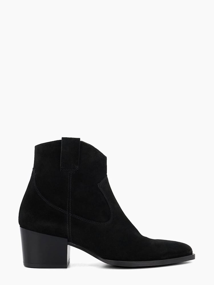 Dune London Black Possible Western Low Boots - Image 1 of 5