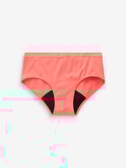 Pink/Orange Teen Light Flow Period Pants 2 Pack (7-16yrs) - Image 4 of 6
