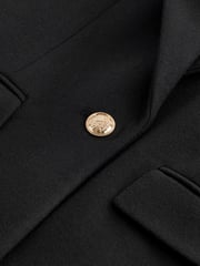 Black Revere Collar Coat - Image 7 of 7