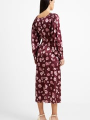 French Connection Satin Long Sleeve Dress - Image 2 of 4