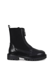 Linzi Black Della Ankle Boots With Zip Detail - Image 2 of 4