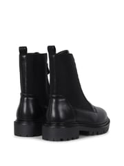 Linzi Black Della Ankle Boots With Zip Detail - Image 4 of 4