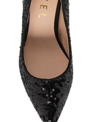 Ravel Black Stiletto-Heel Court Shoes - Image 4 of 4