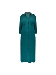 Live Unlimited Green Jersey Empire Seam Shirt Dress - Image 4 of 4