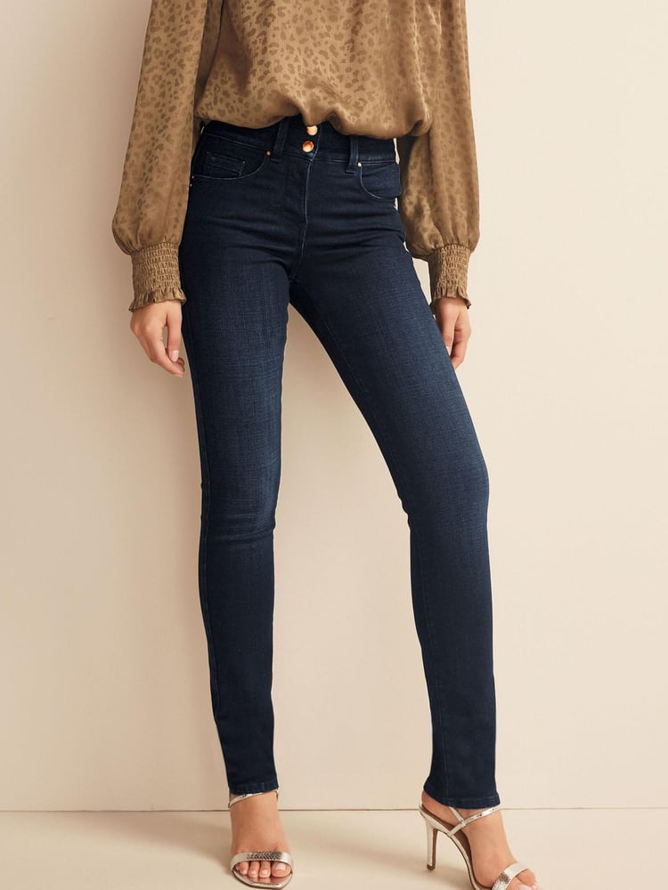 Inky Blue Lift, Slim And Shape Slim Jeans - Image 1 of 6