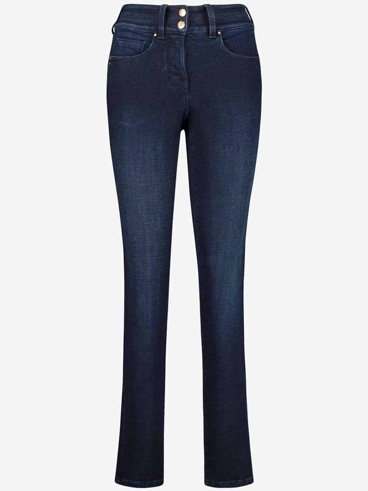 Inky Blue Lift, Slim And Shape Slim Jeans - Image 6 of 6