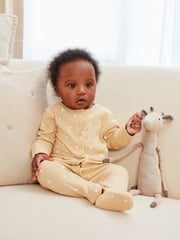 Multi Baby Cotton Sleepsuits 3 Pack (0-2yrs) - Image 2 of 11