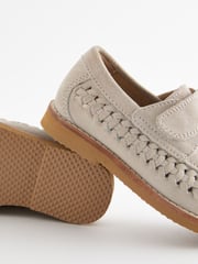 Stone Neutral Woven Loafers - Image 5 of 5