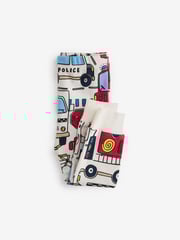 Red/Blue Emergency Vehicles 3 Pack Snuggle Pyjamas (9mths-8yrs) - Image 12 of 15