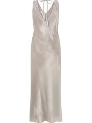 Mint Velvet Cream Maxi Slip Dress - Image 4 of 4